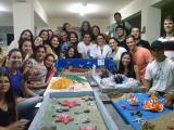 Curso de Ciências Biológicas doam maquetes sobre ecossistemas marinhos à escola estadual